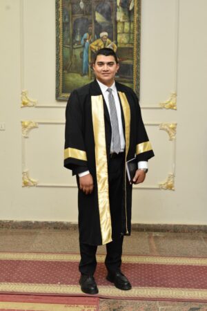 "أحمد أبو علي" يحصل على الدكتوراه المهنية في إدارة الأعمال