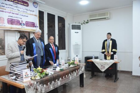 "أحمد أبو علي" يحصل على الدكتوراه المهنية في إدارة الأعمال