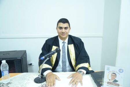 "أحمد أبو علي" يحصل على الدكتوراه المهنية في إدارة الأعمال