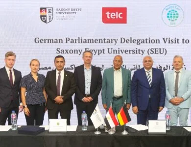 جامعة ساكسوني مصر تستقبل وفدا برلمانيا من ألمانيا