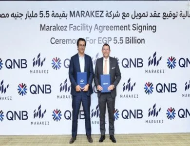 QNB Egypt and MARAKEZ Sign a 5.5 Bn EGP Facility Agreement for District 5