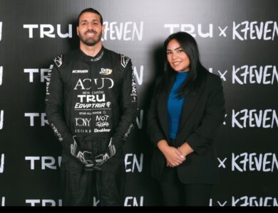 ترو TRU تدعم بطل رياضة الدريفت المصري كريم هاني