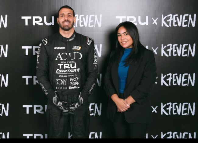 ترو TRU تدعم بطل رياضة الدريفت المصري كريم هاني