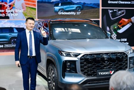 شيري CHERY تكشف عن TIGGO V متعددة الاستخدامات لأول مرة عالميًا