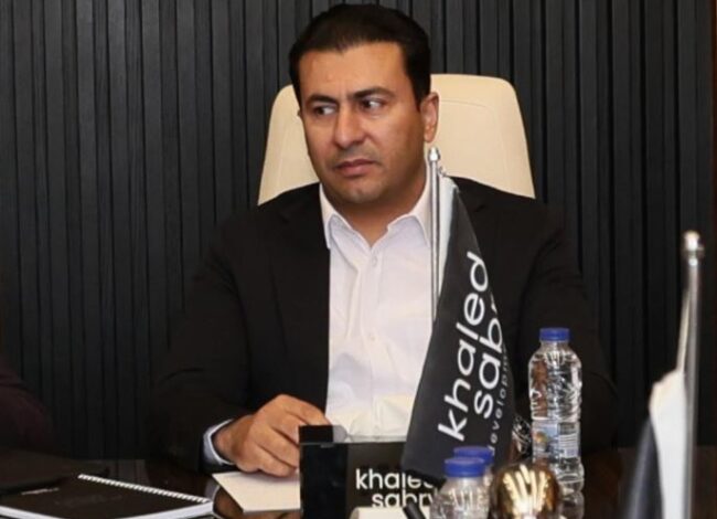 المهندس خالد صبري، رئيس مجلس إدارة شركة خالد صبري للتطوير العقاري