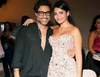 أسماء جلال وأحمد فهمي