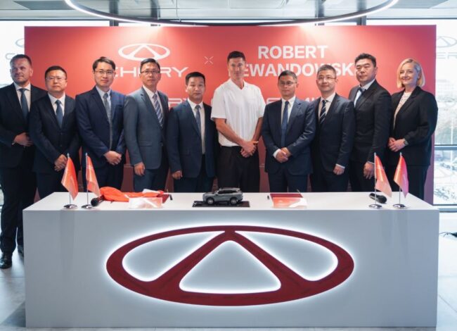 CHERY Officially Announces Robert Lewandowski as CHERY Brand Global Ambassador