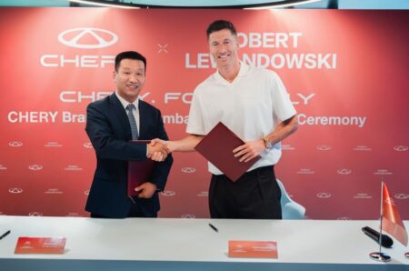 CHERY Officially Announces Robert Lewandowski as CHERY Brand Global Ambassador