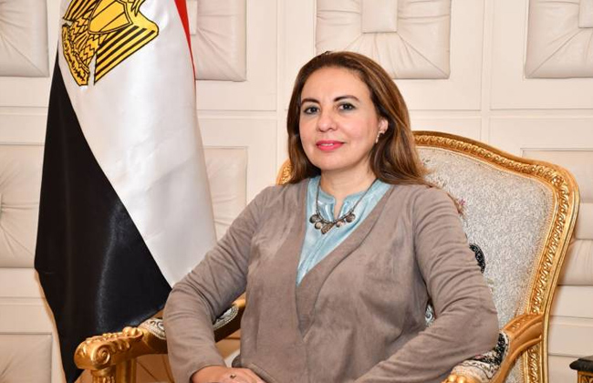 المهندسة غادة لبيب، نائب وزير الاتصالات وتكنولوجيا المعلومات ف محافظة بني سويف