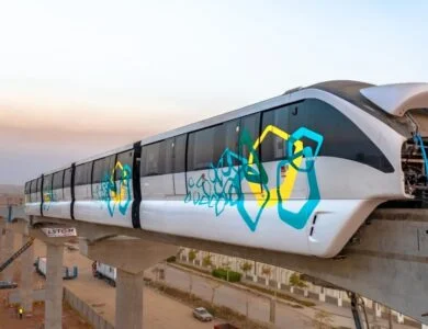 بدء تشغيل مونوريل شرق النيل