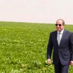 الرئيس السيسي في افتتاح مشروع الدلتا الجديدة