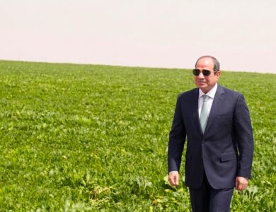 الرئيس السيسي في افتتاح مشروع الدلتا الجديدة