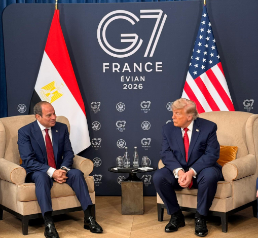 الرئيس السيسي وترامب