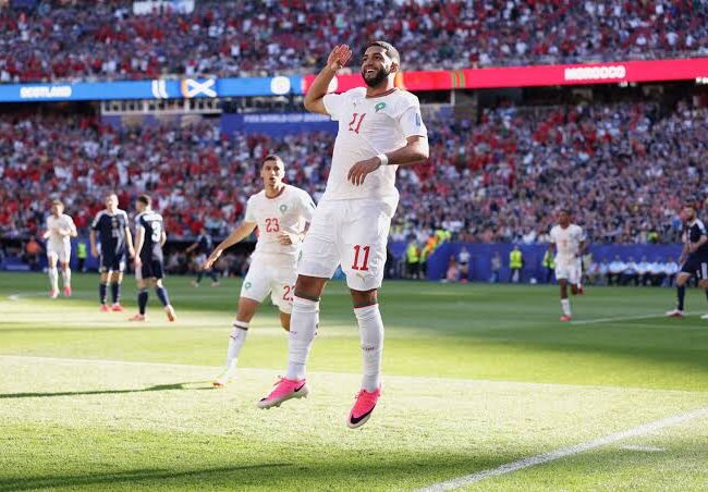 إسماعيل صيباري لاعب المغرب