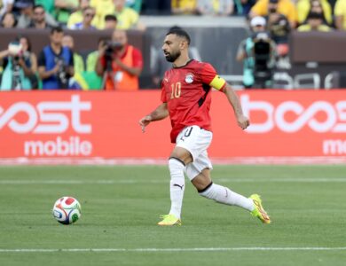 محمد صلاح بقميص منتخب مصر
