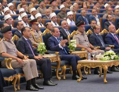 الرئيس السيسي يشهد تخرج دفعة جديدة من أئمة الأوقاف