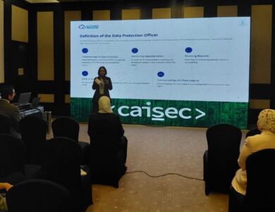إحدى جلسات مؤتمر ومعرض وأمن المعلومات والأمن السيبراني CAISEC’26