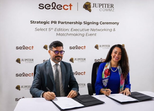 منصة SELECT توقيع شراكة مع شركة جوبيتر