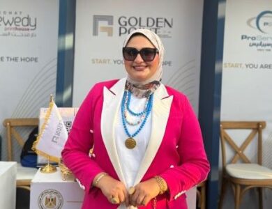 إيمان المليجي رئيس مجلس إدارة شركة Golden Point Developments