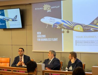 النيل للطيران في فعاليات مؤتمر الأعمال الدولي