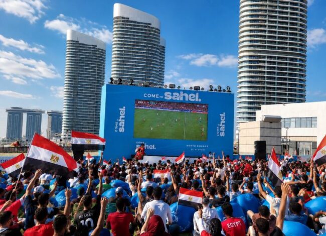 كاونسل ماسترز تنهي استعداداتها لنقل مباراة مصر وأستراليا وسط أجواء احتفالية