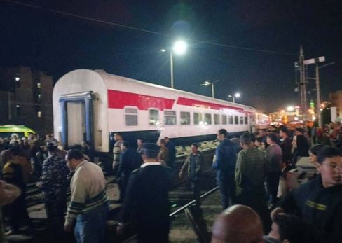 خروج قطار إسباني عن القضبان أرشيفية