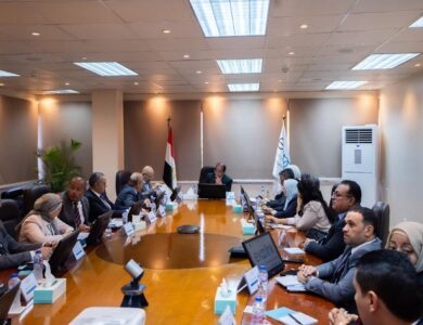 لقاء وزير المالية مع جمعية المصدرين المصريين