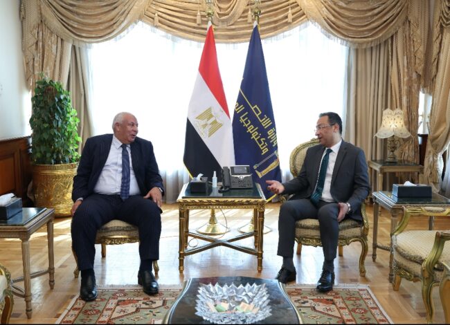 وزير الاتصالات يبحث مع محافظ مطروح التوسع في الألياف الضوئية