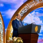 الرئيس السيسي خلال الاحتفال بالمولد النبوي 2026