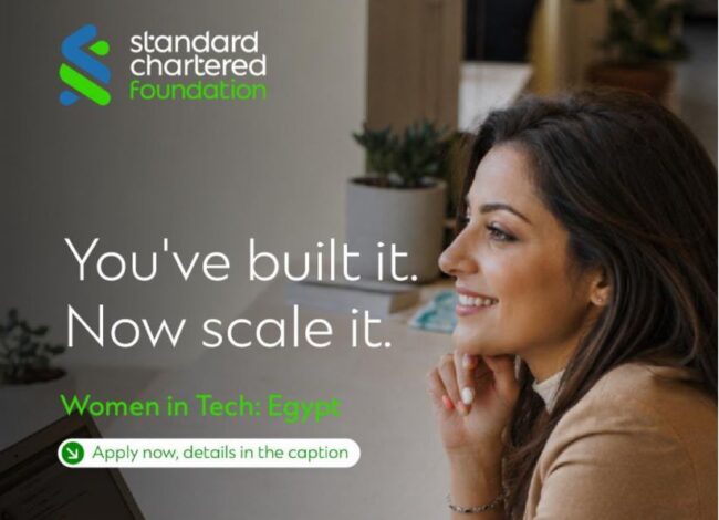Standard Chartered Foundation launches 2026 ‘Women in Tech’ Accelerator in Egypt