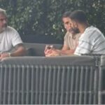 محمد صلاح مع مدربه الجديد لفريق طرابزون سبور التركي
