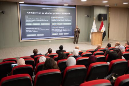 جامعة مصر للمعلوماتية تطلق 23 مشروعا الكترونيا لخدمة المبدعين وصناع الأزياء والشباب والنظم الغذائية الصحية