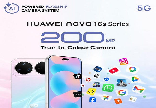 HUAWEI nova 16s Series with 5G Makes Everyday Life Easier with Google Apps and Longer Battery Life