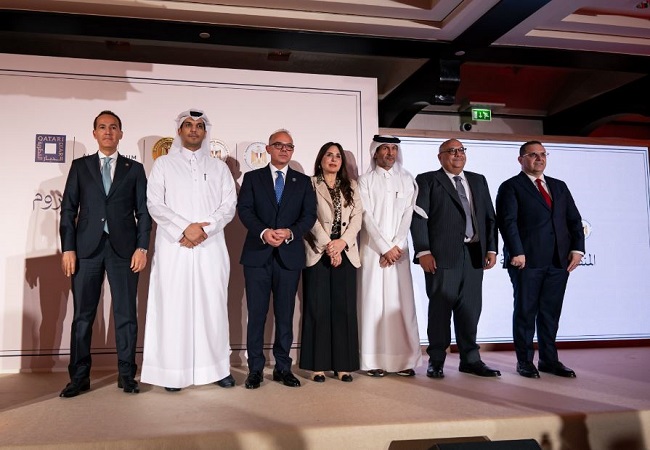 وزير الاستثمار والتجارة الخارجية يشهد إطلاق المنطقة الاستثمارية لعلم الروم القطرية