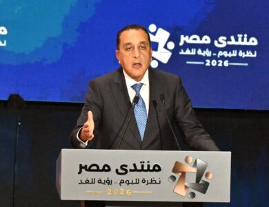 الدكتور مصطفى مدبولي خلال فعاليات منتدى مصر 2026