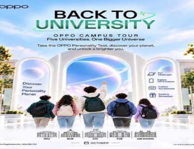 OPPO Egypt Launches “Your Campus, Your Planet” Tour Across Five Egyptian Universities