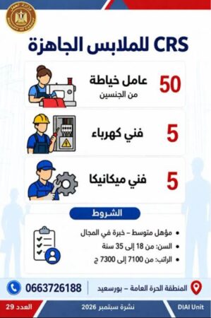 طرح 958 فرصة عمل جديدة في 43 شركة خاصة داخل 12 محافظة